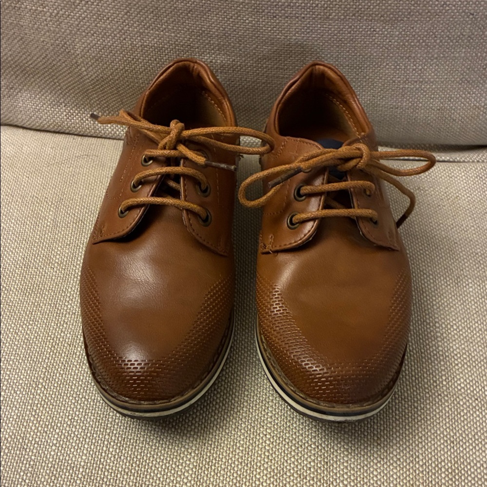 Classic Brown Kids Dress Oxfords